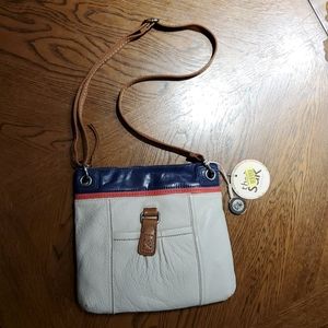 the Sak leather crossbody purse